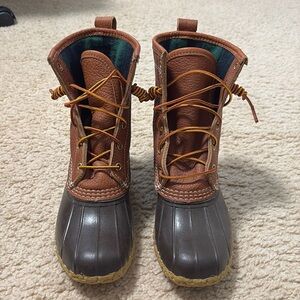 L.L Bean Women's Bean Boots, Flannel-Lined Insulated